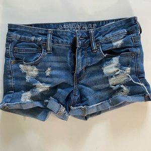 American Eagle jean shorts